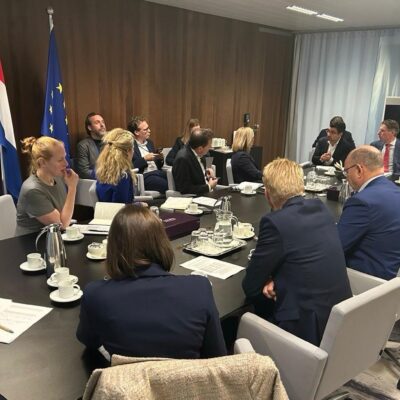 Meeting representatives Dutch water sector with Minister of Foreign Trade and Development