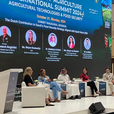 Conference-panel-on-stage-at-Saudi-Agriculture-2024