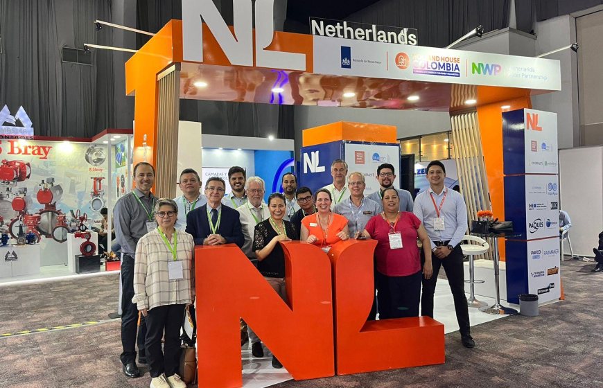 Displaying the latest trends and innovations in the Dutch water sector ACODAL 2024 NL Lounge group